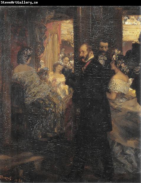 Adolph von Menzel Im Opernhaus